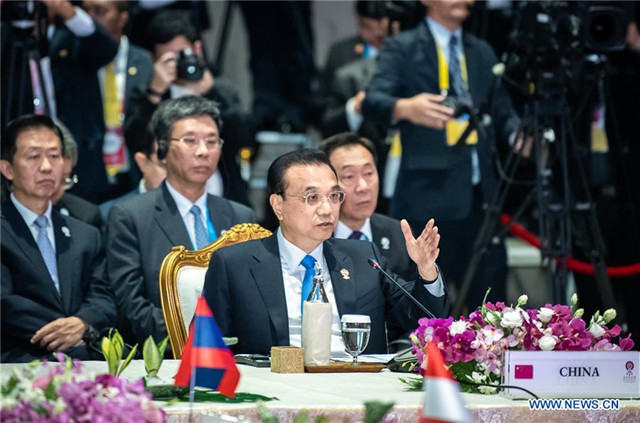 Li urges China, ASEAN to uphold multilateralism, free trade